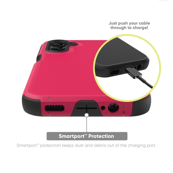 NEW Samsung Galaxy A14 5G Slim Rugged Phone Case, Red - Picture 6 of 10